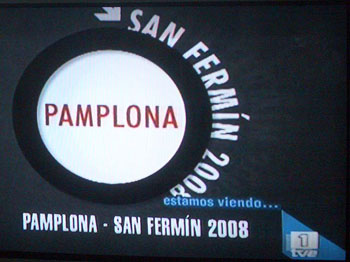 Vi ser på San Fermín 2008