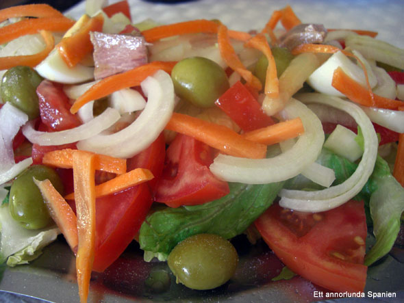 Ensalada mixta - blandad sallad