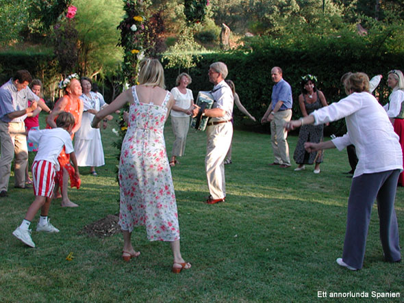 Midsommarfirande i Madrid