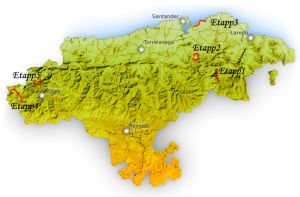 Kantabrien, beläget mellan Baskien i öst och Asturien i väst, hör till det spanjorerna kallar för el norte eller la España verde, dvs. “norr” eller “det Gröna Spanien”